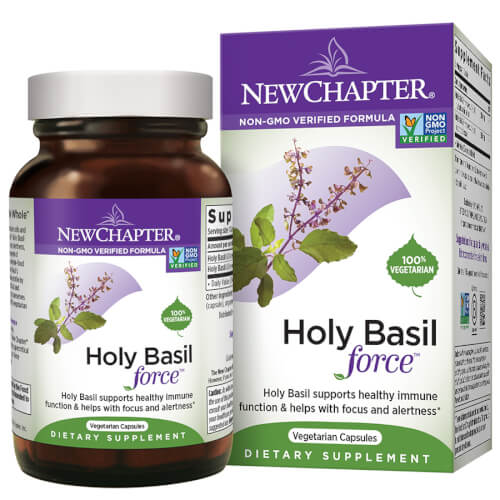 New Chapter Holy Basil Force  120 Capsules