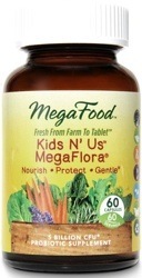 MegaFood Kids N Us MegaFlora  60 capsules