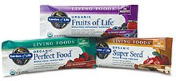 Garden of Life Living Foods Bars  Chocolate Raspberry Box of 12 Bars