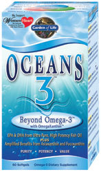 Garden of Life Oceans 3 Beyond Omega-3  60 Softgels