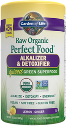 Garden of Life Perfect Food Raw Alkalizer Detoxifier  285 gram Powder