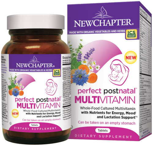 New Chapter Perfect Postnatal  192 Tablets