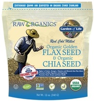 Garden of Life Raw Organics  12 ounce Organic Flaxseed and Chia
