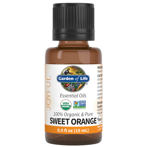 Garden of Life Sweet Orange Organic 15 ML Essential Oil